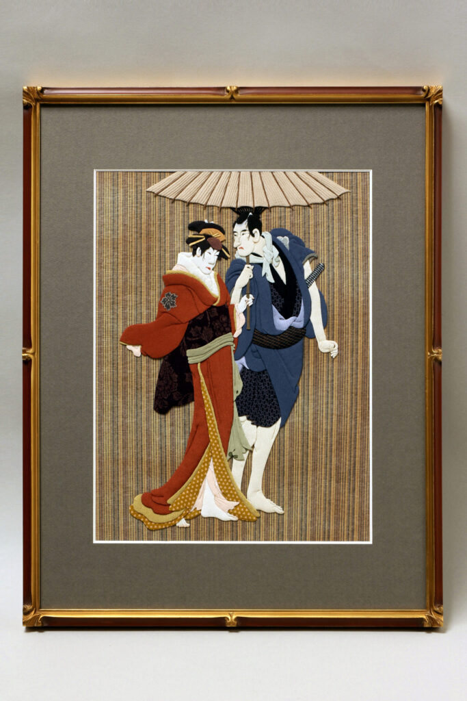 三代目市川高麗蔵の亀屋忠兵衛と初代中山富三郎の傾城梅川