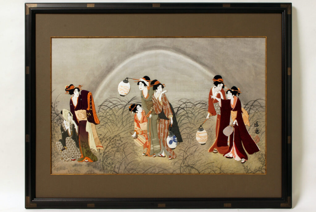 見立伊勢物語 武蔵野