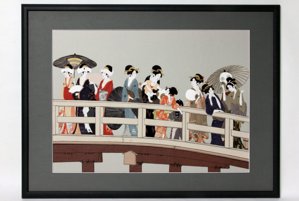 両国橋 喜多川歌麿